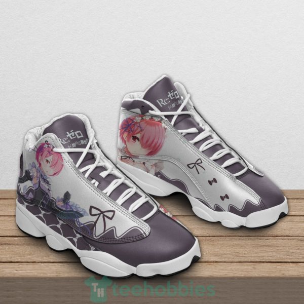 ram custom re zero anime air jordan 13 shoes 2 9EIN2 600x600px Ram Custom Re Zero Anime Air Jordan 13 Shoes