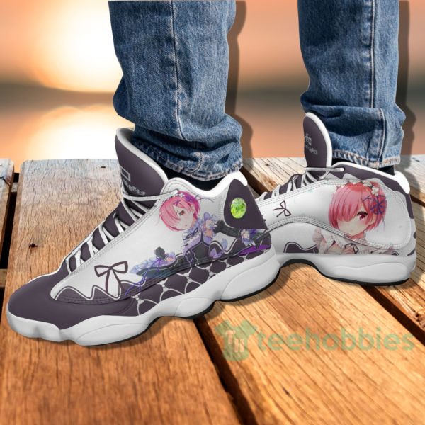 ram custom re zero anime air jordan 13 shoes 4 FDgx0 600x600px Ram Custom Re Zero Anime Air Jordan 13 Shoes