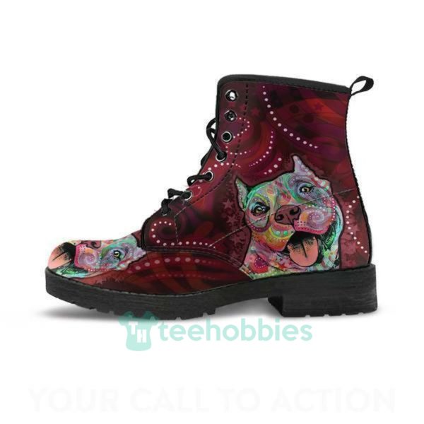 red pit bull leather boots shoes 1 rY7gj 600x600px Red Pit Bull Leather Boots Shoes