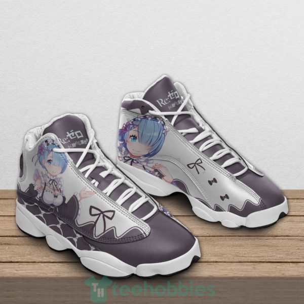 rem custom re zero anime air jordan 13 shoes 2 1xsWi 600x600px Rem Custom Re Zero Anime Air Jordan 13 Shoes