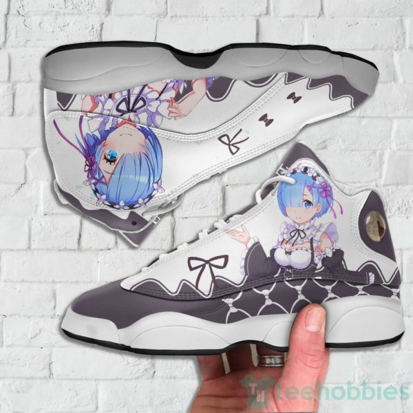 rem custom re zero anime air jordan 13 shoes 3 p1j34 600x600px Rem Custom Re Zero Anime Air Jordan 13 Shoes