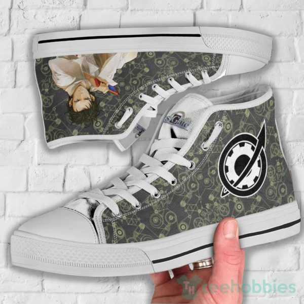 rintaro okabe high top canvas shoes custom steinsgate 3 cS8PZ 600x600px Rintaro Okabe High Top Canvas Shoes Custom SteinsGate