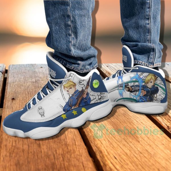 riza hawkeye custom anime fullmetal alchemist air jordan 13 shoes 3 fIOxb 600x600px Riza Hawkeye Custom Anime Fullmetal Alchemist Air Jordan 13 Shoes