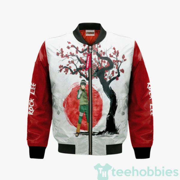 rock lee custom naruto ninja under the sun cosplay bomber jacket 1 q2IfW 600x600px Rock Lee Custom Naruto Ninja Under The Sun Cosplay Bomber Jacket