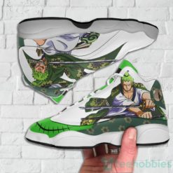 roronoa zoro custom one piece anime air jordan 13 shoes 3 ahG1h 247x247px Roronoa Zoro Custom One Piece Anime Air Jordan 13 Shoes