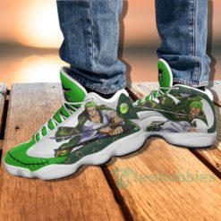 roronoa zoro custom one piece anime air jordan 13 shoes 4 LUJiV 247x247px Roronoa Zoro Custom One Piece Anime Air Jordan 13 Shoes