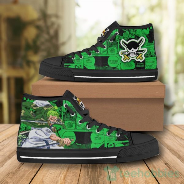 roronoa zoro high top canvas shoes 2 luF70 600x600px Roronoa Zoro High Top Canvas Shoes