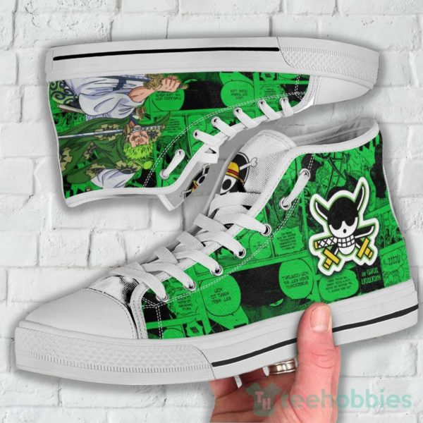 roronoa zoro high top canvas shoes 3 pawwv 600x600px Roronoa Zoro High Top Canvas Shoes