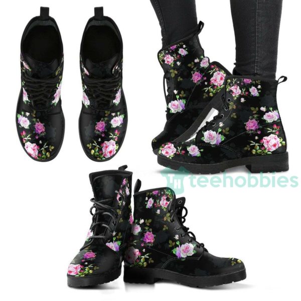 rose vintage women leather boots shoes 1 Xsa3M 600x600px Rose Vintage Women Leather Boots Shoes