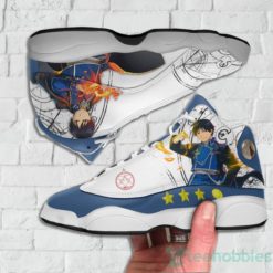 Roy Mustang Custom Anime Fullmetal Alchemist Air Jordan 13 Shoes image roy mustang custom anime fullmetal alchemist air jordan 13 shoes 4 Et1MG 247x247px Roy Mustang Custom Anime Fullmetal Alchemist Air Jordan 13 Shoes