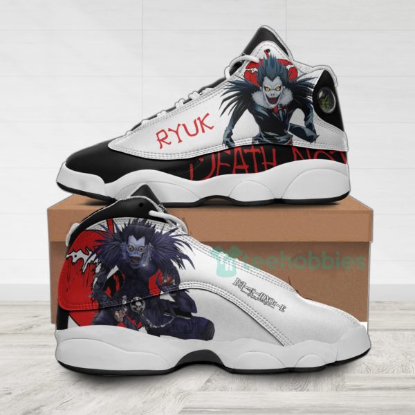 ryuk custom death note anime air jordan 13 shoes 1 GGwfd 600x600px Ryuk Custom Death Note Anime Air Jordan 13 Shoes