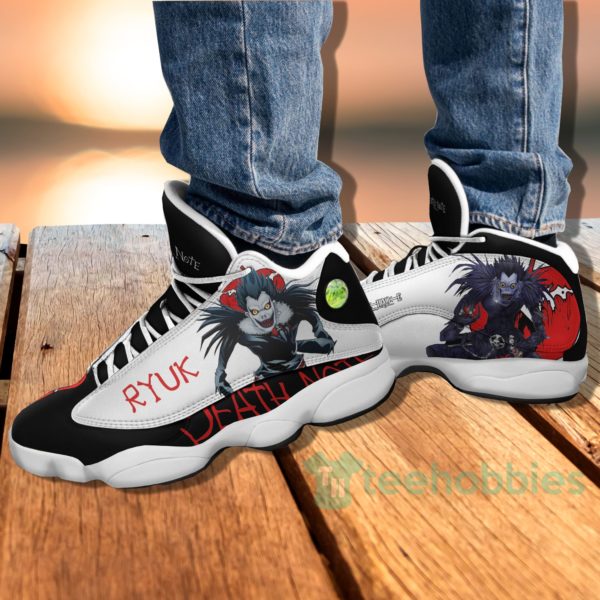 ryuk custom death note anime air jordan 13 shoes 4 lmz7M 600x600px Ryuk Custom Death Note Anime Air Jordan 13 Shoes