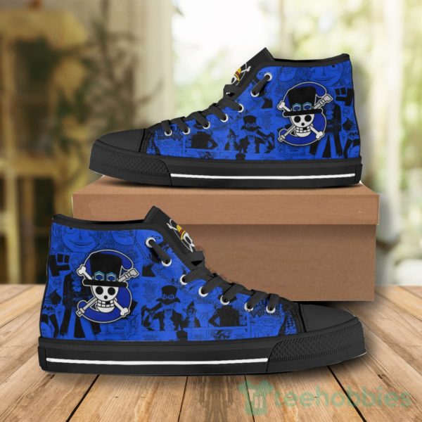 sabo jolly roger high top canvas shoes 2 2HRQV 600x600px Sabo Jolly Roger High Top Canvas Shoes