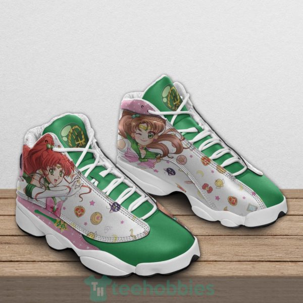 sailor jupiter custom sailor moon anime air jordan 13 shoes 2 6FdYZ 600x600px Sailor Jupiter Custom Sailor Moon Anime Air Jordan 13 Shoes