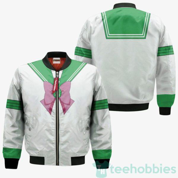 sailor jupiter custom sailor moon cosplay bomber jacket 3 BvnmL 600x600px Sailor Jupiter Custom Sailor Moon Cosplay Bomber Jacket