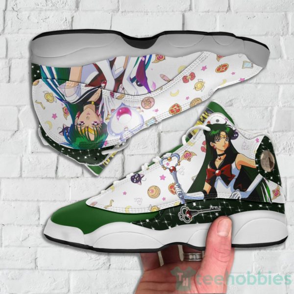 sailor pluto custom sailor moon anime air jordan 13 shoes 3 zE0tD 600x600px Sailor Pluto Custom Sailor Moon Anime Air Jordan 13 Shoes