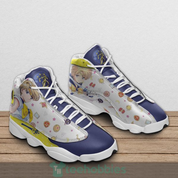 sailor uranus custom sailor moon anime air jordan 13 shoes 2 6ZiG3 600x600px Sailor Uranus Custom Sailor Moon Anime Air Jordan 13 Shoes