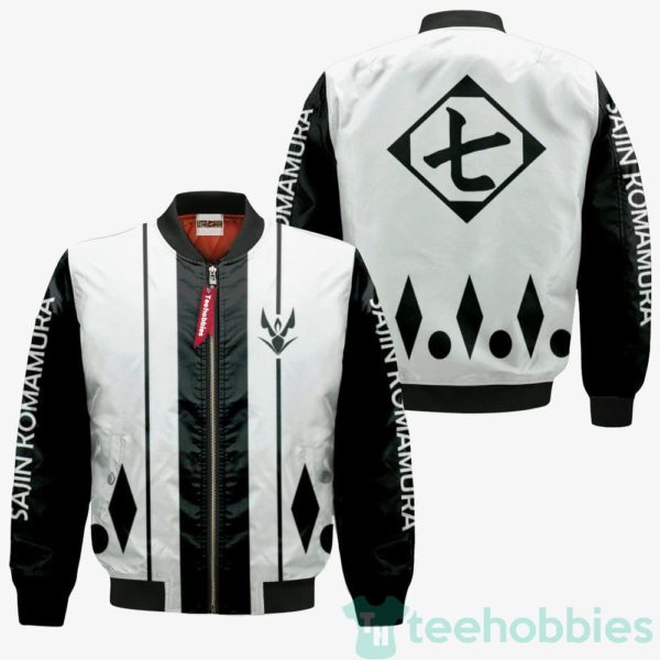 sajin komamura seventh division custom bleach cosplay bomber jacket 3 PHrCA 600x600px Sajin Komamura Seventh Division Custom Bleach Cosplay Bomber Jacket