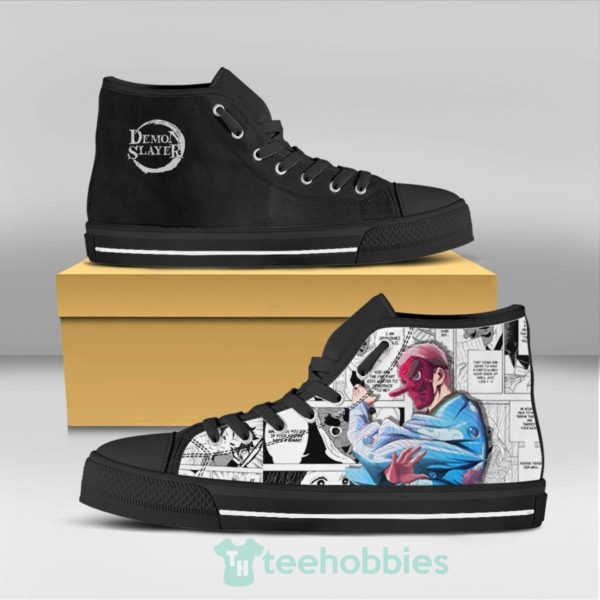 sakonji high top canvas shoes custom demon slayer 2 nfexz 600x600px Sakonji High Top Canvas Shoes Custom Demon Slayer