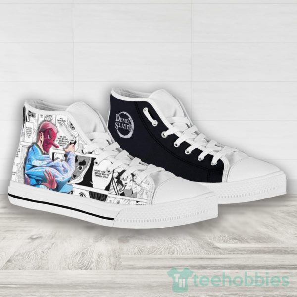 sakonji high top canvas shoes custom demon slayer 4 vvp5l 600x600px Sakonji High Top Canvas Shoes Custom Demon Slayer