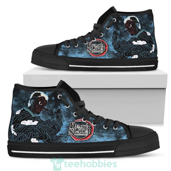 sakonji kimetsu no yaiba high top shoes anime fan 3 v4Edq 600x600px Sakonji Kimetsu No Yaiba High Top Shoes Anime Fan