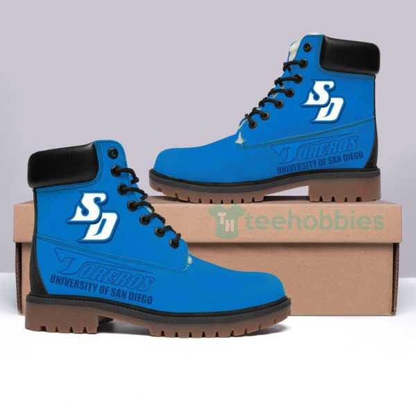 san diego toreros football winter leather boots 1 OmcAn 600x585px San Diego Toreros Football Winter Leather Boots