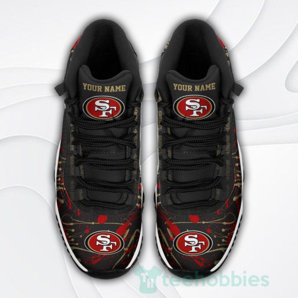 san francisco 49ers customized new air jordan 11 shoes 3 48YP6 600x600px San Francisco 49ers Customized New Air Jordan 11 Shoes