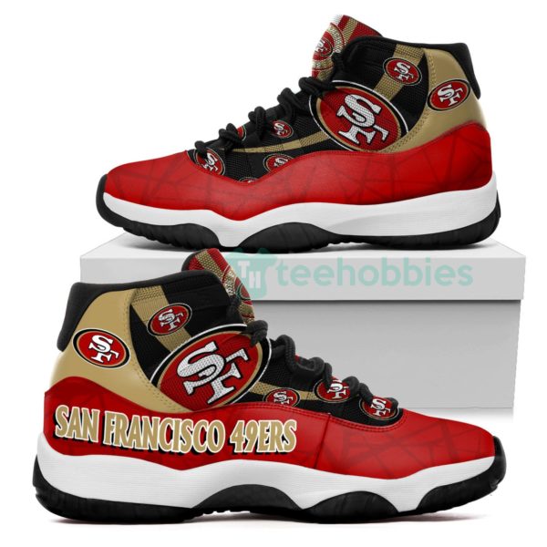 san francisco 49ers logo air jordan 11 shoes 1 LSpIl 600x600px San Francisco 49ers Logo Air Jordan 11 Shoes