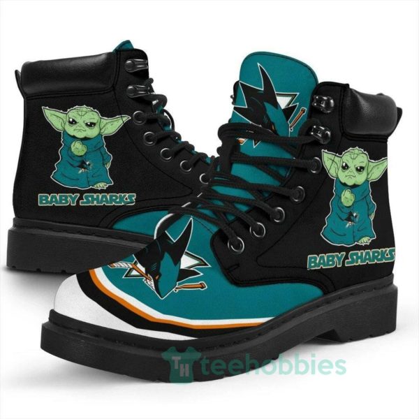 san joes sharks hockey winter leather boots 1 cmyeg 600x600px San Joes Sharks Hockey Winter Leather Boots