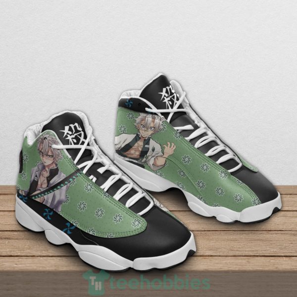 sanemi shinazugawa custom kny anime air jordan 13 shoes 2 9LBRo 600x600px Sanemi Shinazugawa Custom KNY Anime Air Jordan 13 Shoes