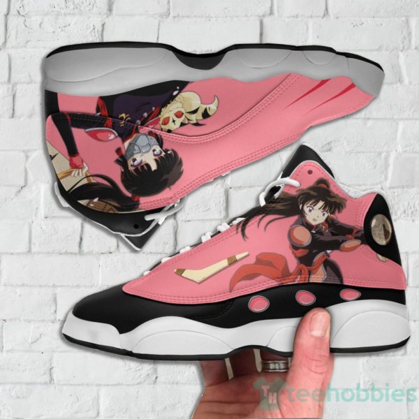sango custom anime inuyasha air jordan 13 shoes 4 xx2Dy 600x600px Sango Custom Anime Inuyasha Air Jordan 13 Shoes