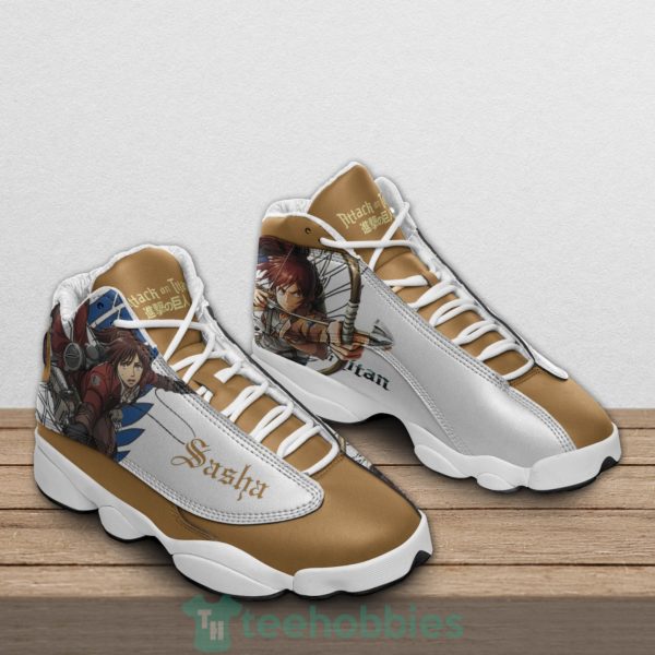 sasha blouse custom attack on titan anime air jordan 13 shoes 2 MP9k5 600x600px Sasha Blouse Custom Attack On Titan Anime Air Jordan 13 Shoes
