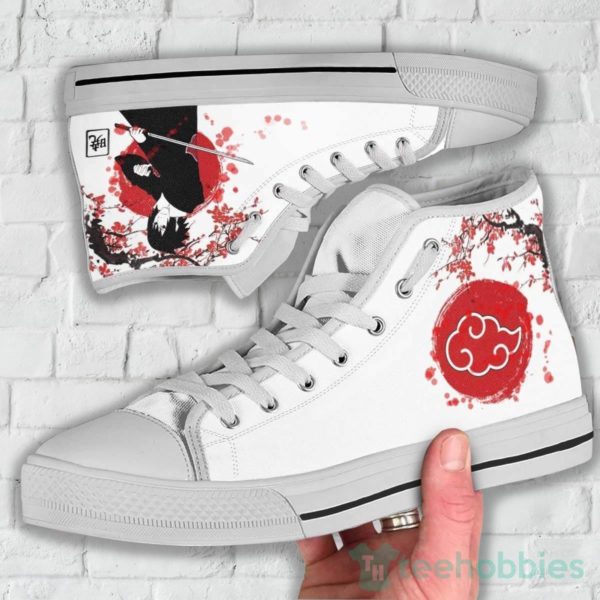 sasuke akatsuki custom naruto high top canvas shoes 3 Jvaye 600x600px Sasuke Akatsuki Custom Naruto High Top Canvas Shoes