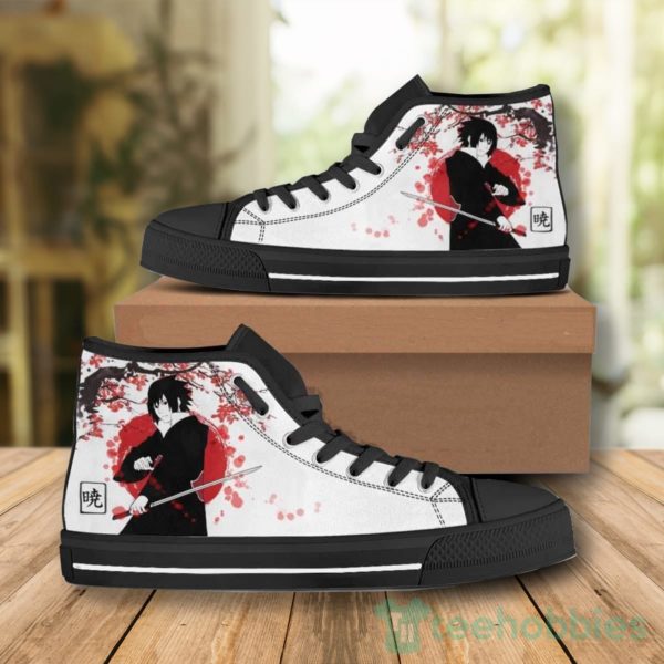 sasuke akatsuki naruto all star high top canvas shoes 2 qmGZn 600x600px Sasuke Akatsuki Naruto All Star High Top Canvas Shoes