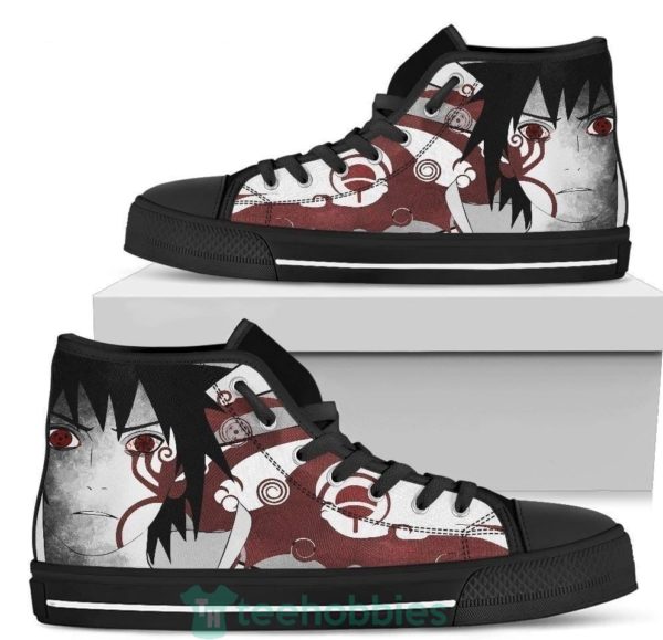sasuke high top shoes for naruto fan gift 2 aIrwx 600x579px Sasuke High Top Shoes For Naruto Fan Gift