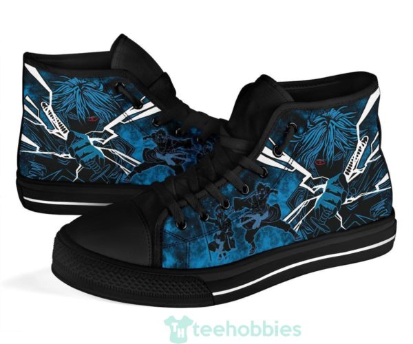 sasuke naruto anime high top shoes fan gift 1 5US6f 600x500px Sasuke Naruto Anime High Top Shoes Fan Gift