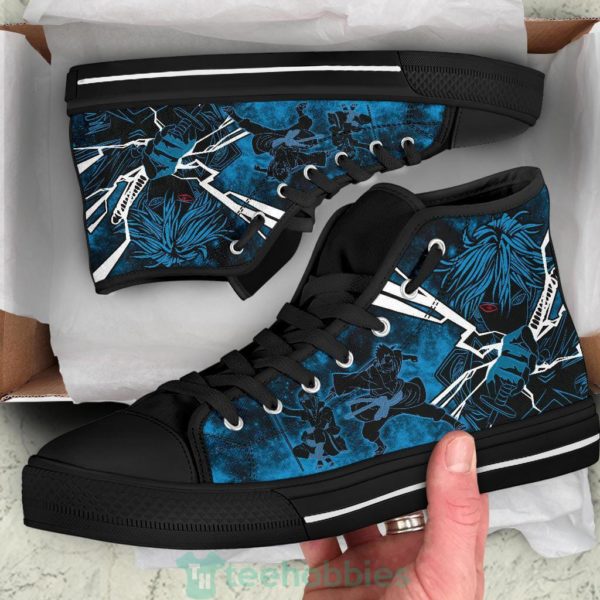 sasuke naruto anime high top shoes fan gift 2 9dUxH 600x600px Sasuke Naruto Anime High Top Shoes Fan Gift