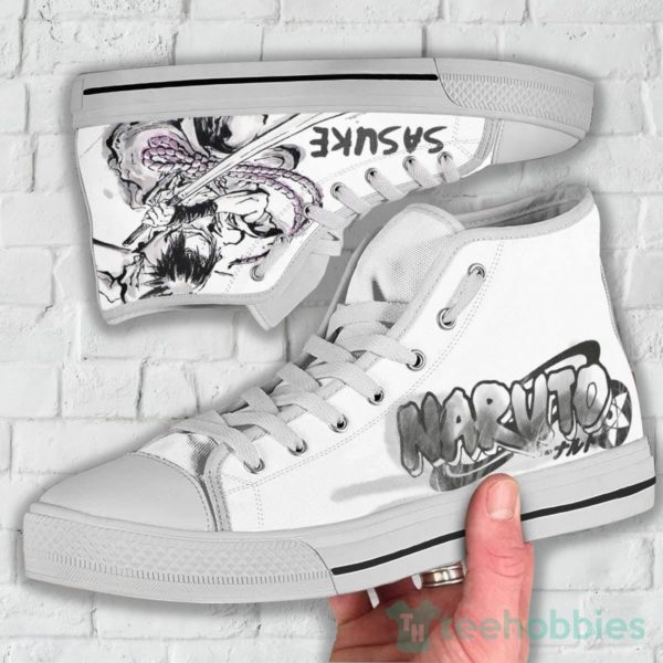sasuke uchiha naruto all star high top canvas shoes 4 YqQMX 600x600px Sasuke Uchiha Naruto All Star High Top Canvas Shoes