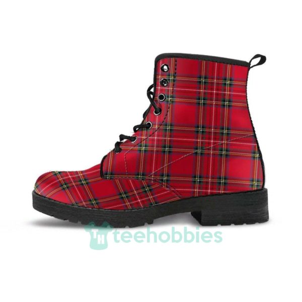 scottish plaid leather boots shoes 1 vlbZa 600x600px Scottish Plaid Leather Boots Shoes
