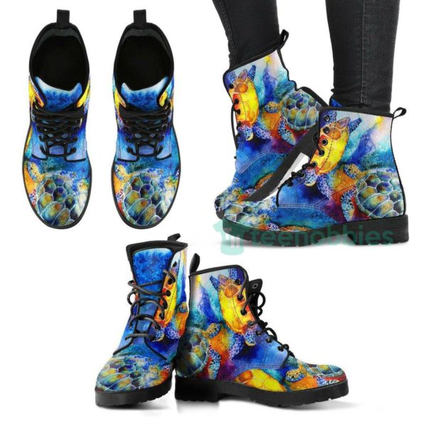 sea turtle boots fashion leather boots shoes 1 nY1hf 600x600px Sea Turtle Boots Fashion Leather Boots Shoes