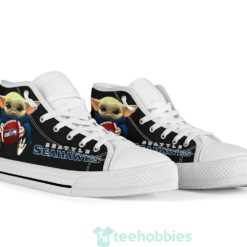 seahawks cute baby yoda high top shoes fan gift 4 lSS3Z 247x247px Seahawks Cute Baby Yoda High Top Shoes Fan Gift
