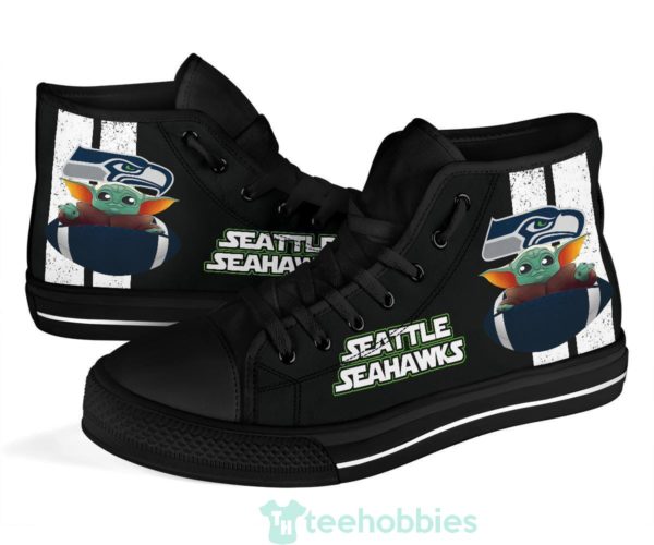 seattle seahawks baby yoda high top shoes fan gift 4 FZnDI 600x500px Seattle Seahawks Baby Yoda High Top Shoes Fan Gift