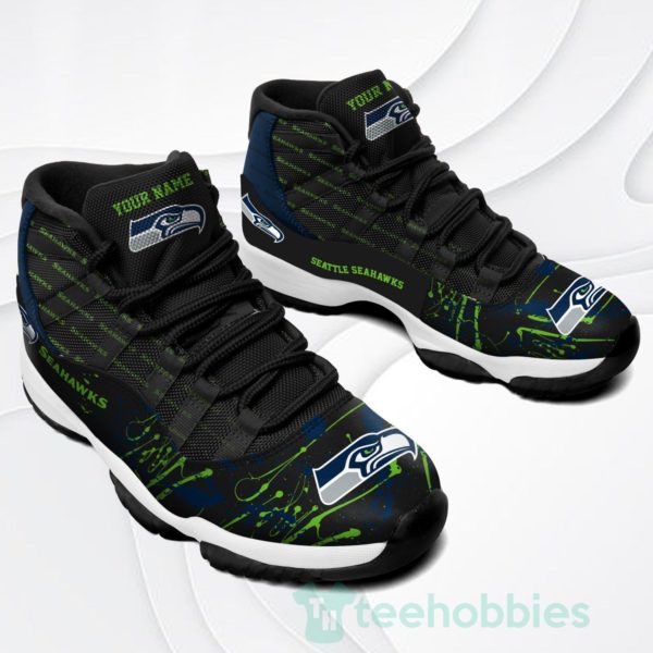 seattle seahawks customized new air jordan 11 shoes 2 vkjZy 600x600px Seattle Seahawks Customized New Air Jordan 11 Shoes