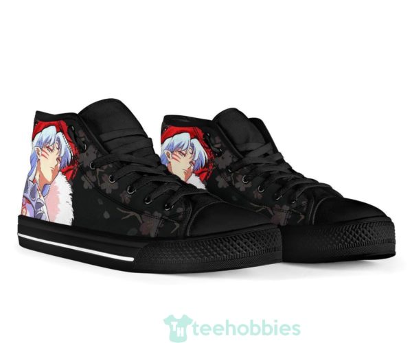 sesshomaru inuyasha anime high top shoes fan gift 3 Th3Wc 600x500px Sesshomaru Inuyasha Anime High Top Shoes Fan Gift