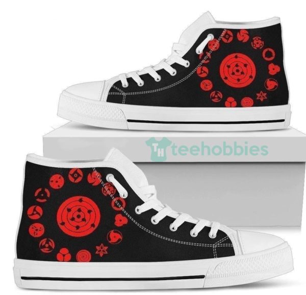sharingan eyes naruto high top shoes fan gift 2 XyuEU 600x579px Sharingan Eyes Naruto High Top Shoes Fan Gift