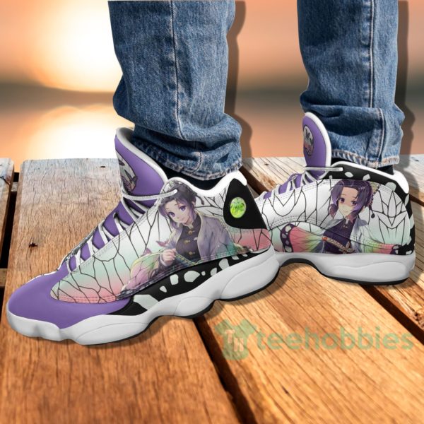shinobu kochou custom kny anime air jordan 13 shoes 4 eFRBM 600x600px Shinobu Kochou Custom KNY Anime Air Jordan 13 Shoes