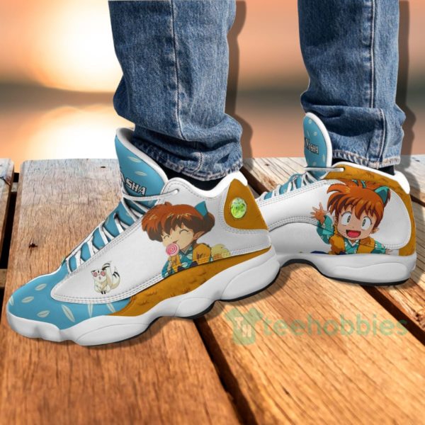 shippC58D custom anime inuyasha air jordan 13 shoes 3 e8UG9 600x600px Shippo Custom Anime Inuyasha Air Jordan 13 Shoes