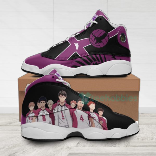 shiratorizawa academy custom haikyuu anime air jordan 13 shoes 1 2WjXr 600x600px Shiratorizawa Academy Custom Haikyuu Anime Air Jordan 13 Shoes