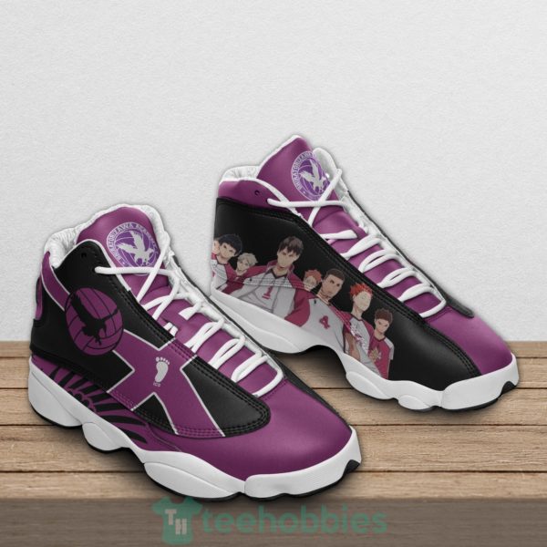 shiratorizawa academy custom haikyuu anime air jordan 13 shoes 2 cgNud 600x600px Shiratorizawa Academy Custom Haikyuu Anime Air Jordan 13 Shoes