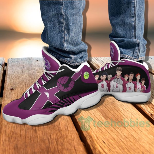 shiratorizawa academy custom haikyuu anime air jordan 13 shoes 4 Yn3su 600x600px Shiratorizawa Academy Custom Haikyuu Anime Air Jordan 13 Shoes